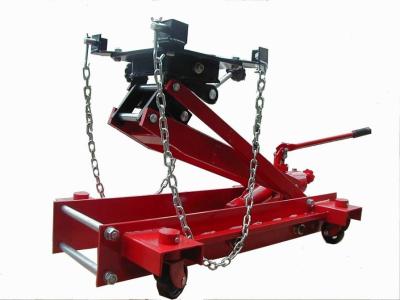 China Gearbox Lifting 4 Casters Low 2Ton Hydraulic Transmission Jack for sale