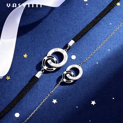 Chine chaîne de 0.22m 0.1oz Sterling Silver Jewelry Sets Silver et ODM d'ensemble de bracelet à vendre