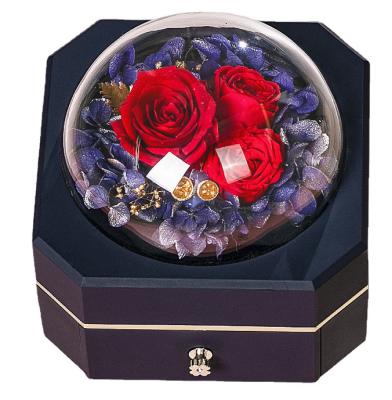 China OEM Recycled 0.406kg Jewelry Gift Box Plastic 115×115×110mm for sale