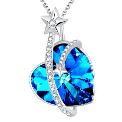 China 0.79x0.98in Costume Jewelry For Women Jewelry For Women Just Wanna Love U Babe Heart Necklace for sale