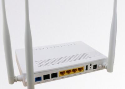China DC 12V 1A CATV EPON ONU Wifi Router SC APC CLASS B+ ROHS ISO9001 for sale
