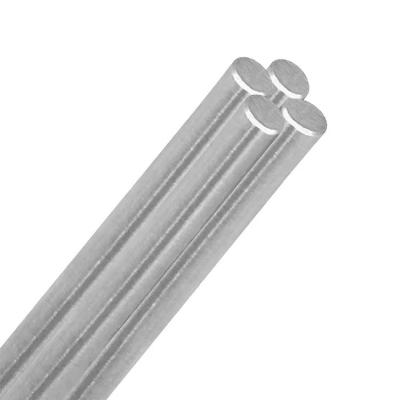China 3mm-500mm 2024 Aluminum Round Bar Flat Bar 1060 6061 6101 500-6000mm 6000 Series for sale