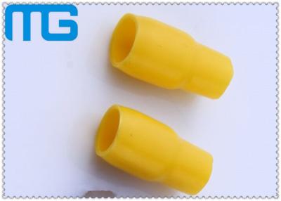 China Insulated Wire End Caps tube l Cable Terminal Lug ,PVC Cable Sleev with avarious yellow for sale