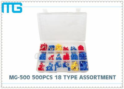 China MG - 500 500 pcs SV RV Terminal Assortment Kit 18 Types CE ROHS Approved for sale