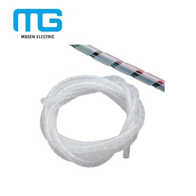 Chine L'enveloppe en spirale en nylon flexible de fil de petit pain réunit la haute tension des accessoires de câble de 10 mètres à vendre