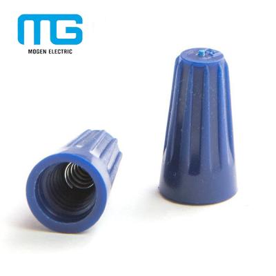China Steel Terminal Body Insulated Wire Connectors Plastic Wire Nuts Screw Type for sale