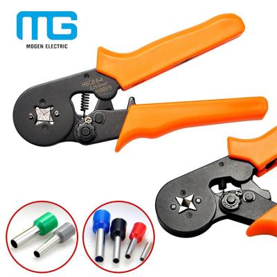 China Wire Crimping Pliers Insulated Pin Terminal Crimping Tool , Ratcheting Wire Terminal Crimper for sale