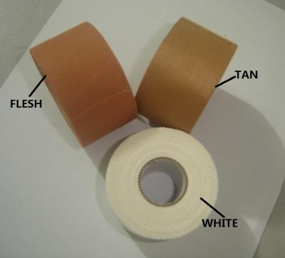 China Cutom tan flesh white Physio tape Serrated sports tape Zigzag edge sports tape for sale