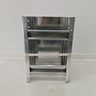 China Customized Silver Stainless Steel Cable Tray Rectangle Shape Ventilated Design for sale