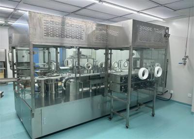 China Máquina automática de obstrução da linha de enchimento do frasco de ar quente Forno de esterilização de circulação à venda