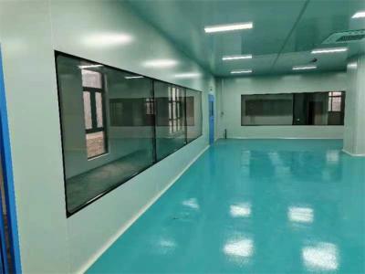 China Pharma Cleanroom Supplies Stainless Steel Window Air Clean Room for sale