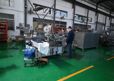 China Máquinas de rotulagem farmacêutica com ecrã táctil 0,8 kW para tubos redondos de garrafas à venda