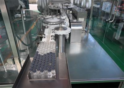 Chine Machine automatique de fermeture de la ligne de remplissage du flacon de poudre sèche lavage par ultrasons à vendre