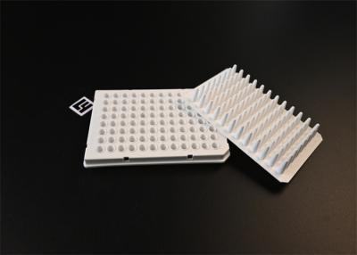 China PCR plate skirted, PCR plate non-skirted, Lingyao OEM manufacturer, medical injection products for sale