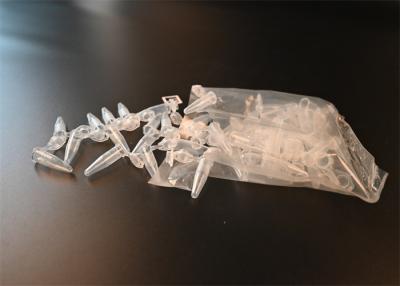 China Tubo de purificação de ADN PCR frascos Tubo transparente a granel à venda