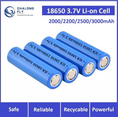 Chine Batterie électrique de moto de cycle profond de cellules de batterie au lithium de la batterie DIY LiFePO4 de la grande capacité 3.2V/3.7V18650 2600mah à vendre