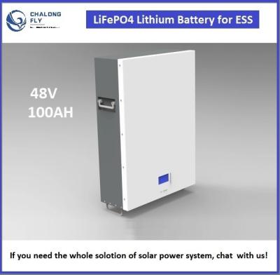 China 48V100Ah 200Ah Lithium Ion LiFePO4 Battery Pack 5KWh Powerwall For Home Solar Energy System for sale