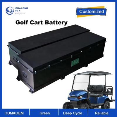 China OEM ODM LiFePO4 lithiumbatterijpakket golfkar batterij 48V golfkar lithiumbatterij 48v 150ah voor golfkar Te koop