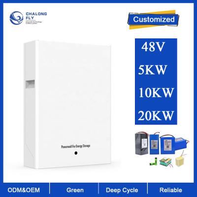 China LiFePO4 Lithium Battery OEM ODM 5KW 10KW Home Backup Battery Pack 48V 100AH 200Ah Solar Energy Storage Battery System for sale