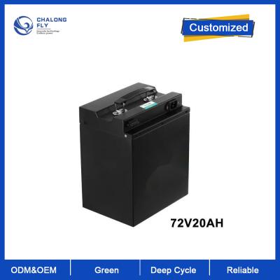 China Custom Battery Pack 72V 20ah 80ah Lithium Ion Battery LiFepo4 For 1000W ~5000W Motor Scooter Electric Motorcycle for sale