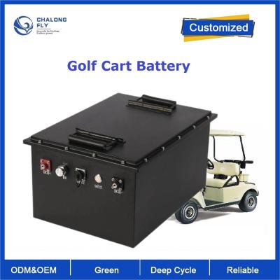 China lítio Ion Batteries 50ah 100ah 105ah 150ah Lifepo4 do carrinho de golfe 48v à venda