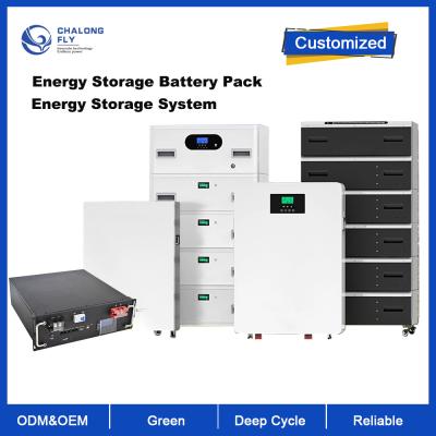 Chine Cycle profond de la batterie au lithium d'ODM LiFePO4 d'OEM 48V 100AH 200AH pour pour la batterie de stockage de l'énergie du système solaire LiFePO4 à vendre