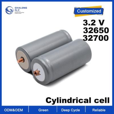 China OEM ODM LiFePO4 lithium battery Cylindrical cell 3.2v 6000mah 32700 32650 Battery cells Un38.3 lithium battery packs for sale