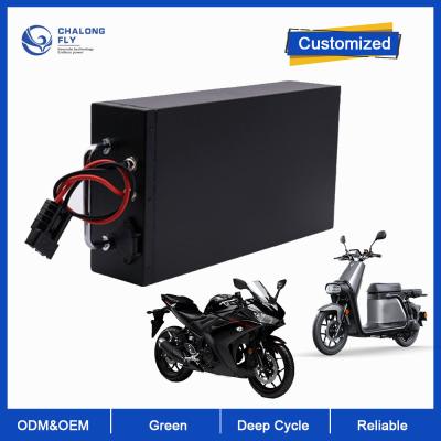China LiFePO4 Bateria de Lítio 60V 72V 96V Bateria de Lítio Pacotes Personalizados 30AH 40AH 60AH 80AH 150AH Para Motocicleta/Cadeira de rodas à venda