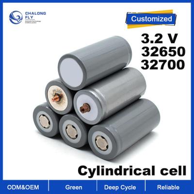 Chine OEM ODM Batterie au lithium LiFePO4 Cellule cylindrique Un38.3 32700 32650 Cellules de batterie 3,2 v 6000mah batteries au lithium à vendre