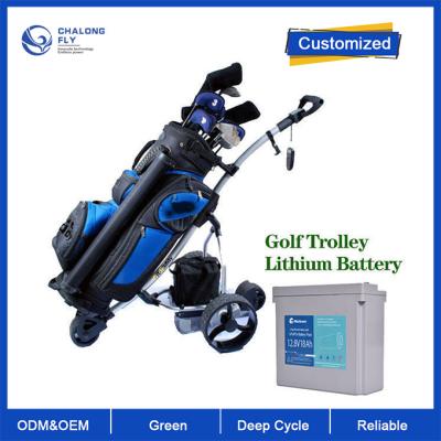 Chine OEM ODM LiFePO4 batterie au lithium NMC NCM chariot de golf 12.8V16Ah Stewartgolf Powakaddy Motocaddy Golfstream Powerbug à vendre