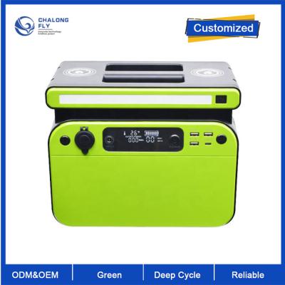 China OEM ODM LiFePO4 lithium battery 500w Portable Solar Power Station Generator Lithium With LED Display for sale