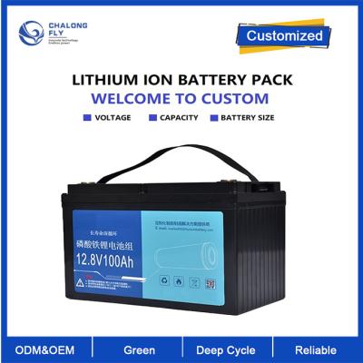 中国 OEM ODM LiFePO4のリチウム電池釣るモーター12V100Ah電気スクーター電池はリチウム電池のパックをカスタマイズした 販売のため