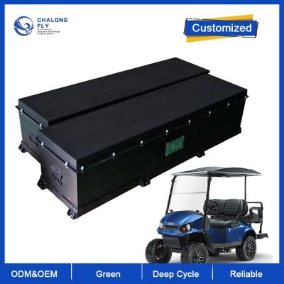 中国 RV/Marine/ForkliftのためのLiFePo4リチウム電池72Vの電気自動車電池OEM ODM 48V 150AH 200AHのゴルフ カート電池 販売のため