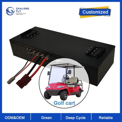 China LiFePO4 Lithium Battery 60V 72V Electric Vehicle Battery OEM ODM 48V 160AH 200AH Golf Cart Lithium Ion Battery Pack for sale