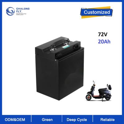 China Customized BMS Deep Cycle 72V 20Ah 25Ah 30A Ebike Electric Scooter Motorcycle Lifepo4 Phosphate Lithium Battery OEM ODM for sale