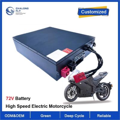 China litio de alta velocidad Ion Battery de la batería de la motocicleta de la vespa de 72V 50Ah 100AH LiFePO4 Ebike en venta