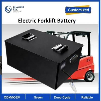 Chine Batterie de phosphate de fer de lithium d'OEM LiFePO4 de CLF 60V100Ah pour le scooter de robot d'AGV de chariot élévateur à vendre