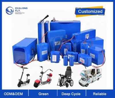 China OEM ODM LiFePO4 Lithiumbatterie Wiederaufladbar für Elektrische Roller Wiederaufladbare Lithium-Ionen-Batterie kundenspezifische Batterie zu verkaufen