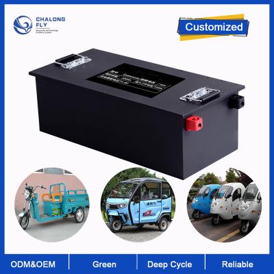 China LiFePO4 Lithium Battery 80AH 120AH 300AH Customized 48V 60V 76V 96V Lithium-ion Battery For Electric Wheelchair/Tricycle for sale