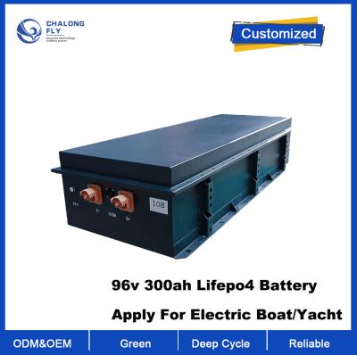 Cina OEM ODM LiFePO4 batteria al litio pacchetto batteria elettrica barca marina EV batteria pacchetto batteria elettrica barca / yacht 96v 300ah Lifepo4 batteria in vendita
