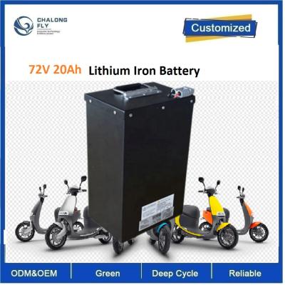 China CLF OEM NCM Lithiumbatterijcel Oplaadbare 72 V 20Ah lifepo4 lithiumbatterij elektrische motorfietsbatterij Te koop