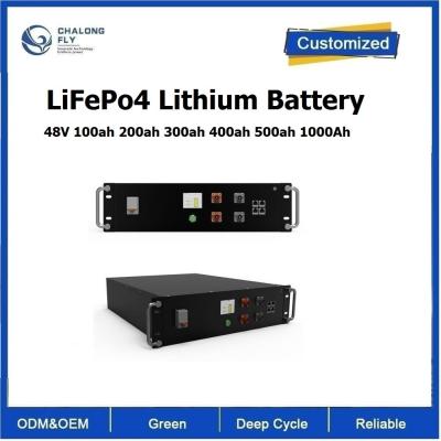 China CLF LiFePO4 Lithium Battery Pack OEM ODM 48V 100AH 1000Ah 20KW 25KW 30KW 50KW Rechargeable for sale