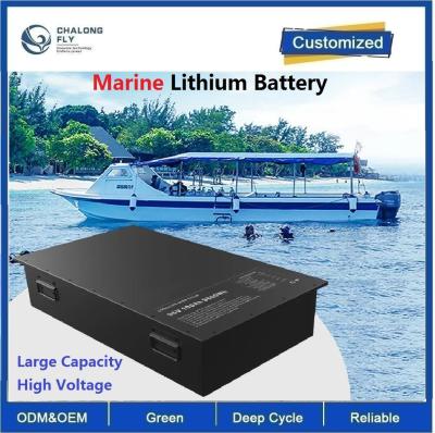 Chine CLF OEM ODM LiFePO4 EV batterie au lithium étanche à l'eau 96V 120V 360V 100ah 200Ah Pour les bateaux de mer à vendre