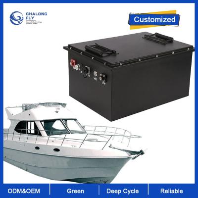 Cina LiFePO4 Lithium Battery Rechargeable 48V 96V 307.2V 50AH 100AH 200AH For Marine/Boat/Yacht in vendita