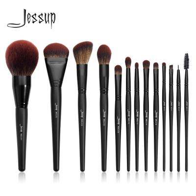 China Jessup 13pcs Makeup Brushes Big Powder Foundation Highlighter Concealer Contour Precision Eyeliner Brush T300 for sale