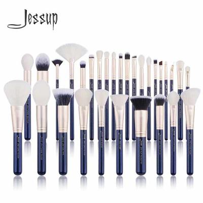 China Salão de beleza do grupo de escovas da composição do ODM 30pcs de Jessup ferramentas cosméticas do pro à venda