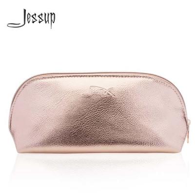 Chine Sac cosmétique de voyage de Jessup de sac de forme cosmétique imperméable d'or de pyramide à vendre