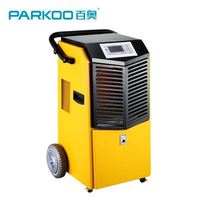 China Hand Push 80m2 Area 48L/DAY Mobile Dehumidifier for sale