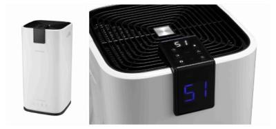 China Newest Wholesale Air Dehumidifier High Quality Portable With Auto-Off Sleep Mode for sale