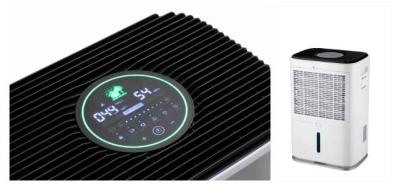 China Purificador portáteis do ar com o filtro verdadeiro de Hepa para o desumidificador do ar da casa da casa à venda